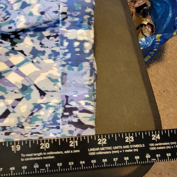 Nine West Women's Chrystie Capri Rolled Cuff Natural‎ Waist Jeans Blue Size 10 - Picture 12 of 12